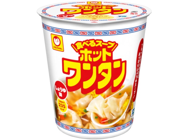 マルちゃんホットワンタンしょうゆ46g※軽（ご注文単位12個）【直送品】