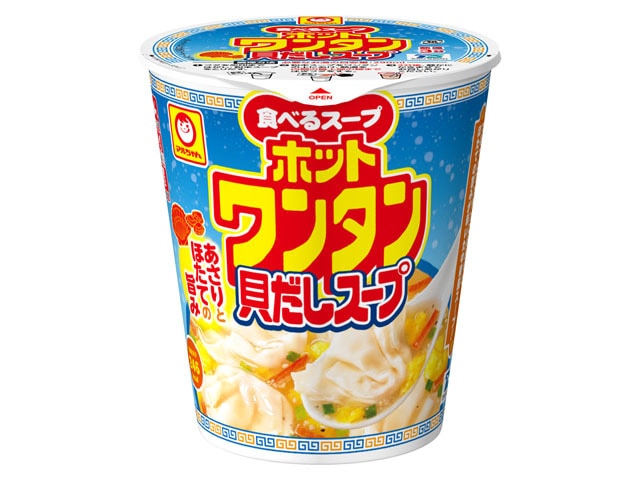 マルちゃんホットワンタン貝だしスープ48g※軽（ご注文単位12個）【直送品】