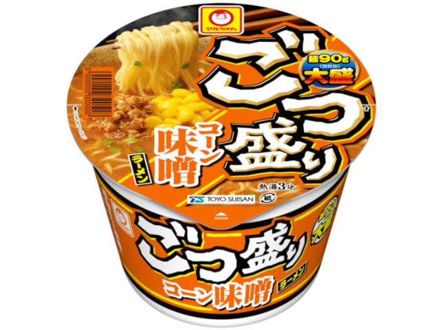 マルちゃんごつ盛りコーン味噌ラーメンカップ138g※軽（ご注文単位12個）【直送品】