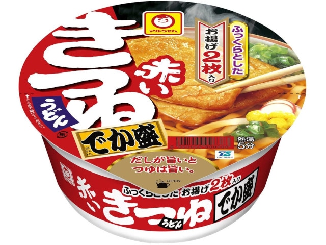 マルちゃん赤いきつねうどんでか盛東136g※軽（ご注文単位12個）【直送品】