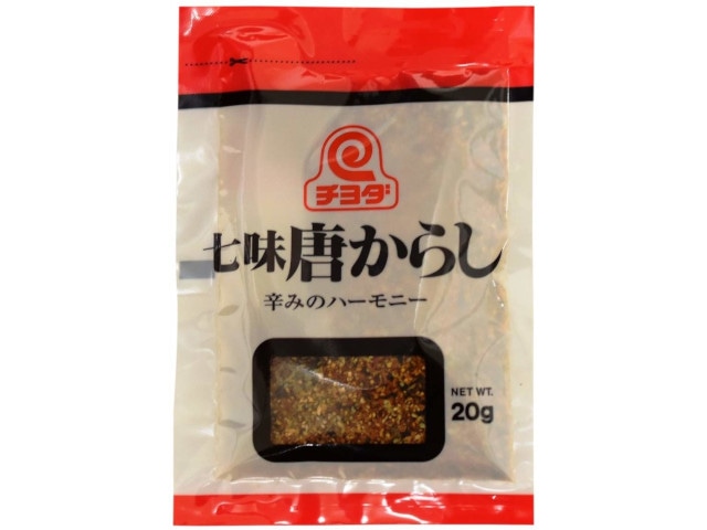 チヨダ七味唐辛子20g※軽（ご注文単位10個）【直送品】