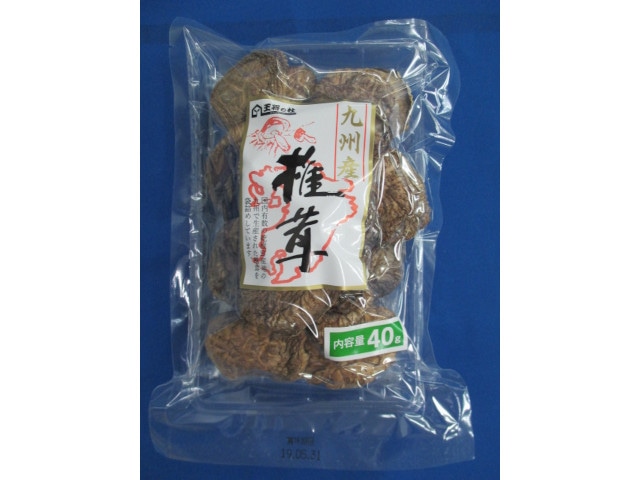 王将椎茸九州産椎茸40g※軽（ご注文単位10個）【直送品】