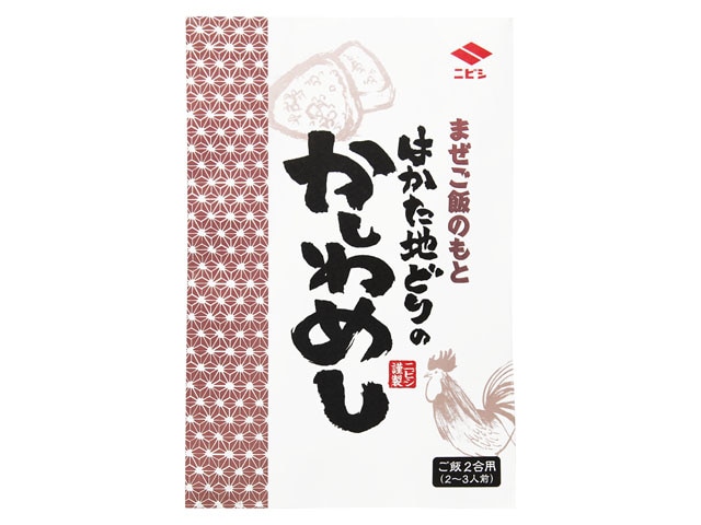 ニビシ醤油はかた地どりのかしわ飯の素195g※軽（ご注文単位10個）【直送品】