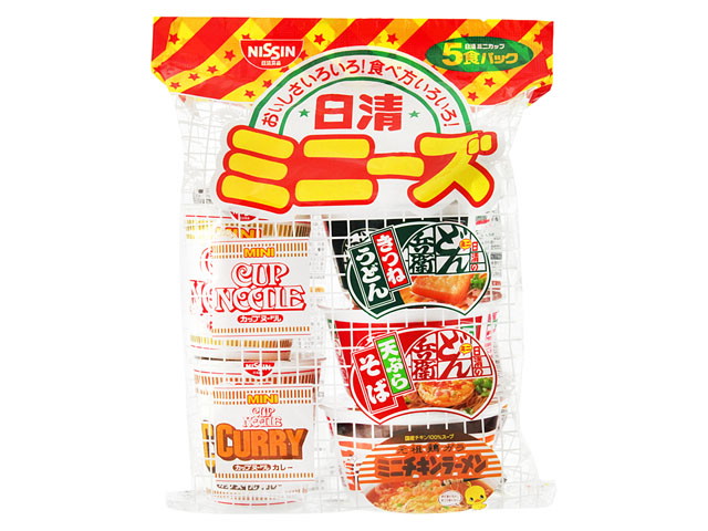 日清食品ミニーズカップ東日本41g5食 ※軽（ご注文単位6個）【直送品】