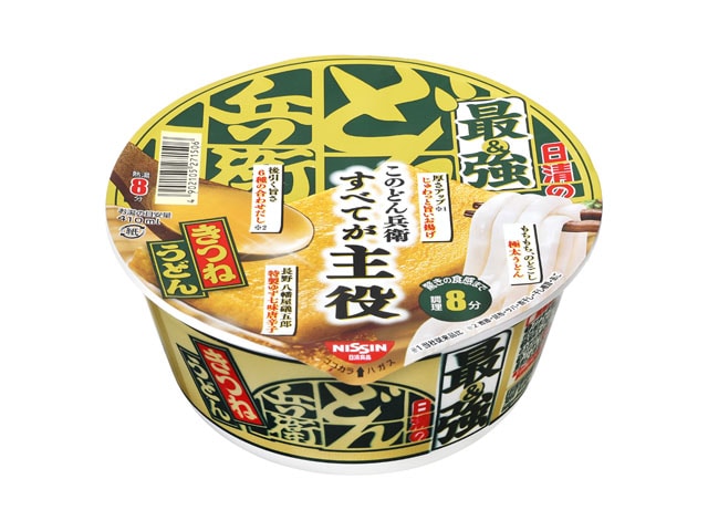 日清食品最強どん兵衛きつねうどんカップ93g※軽（ご注文単位12個）【直送品】