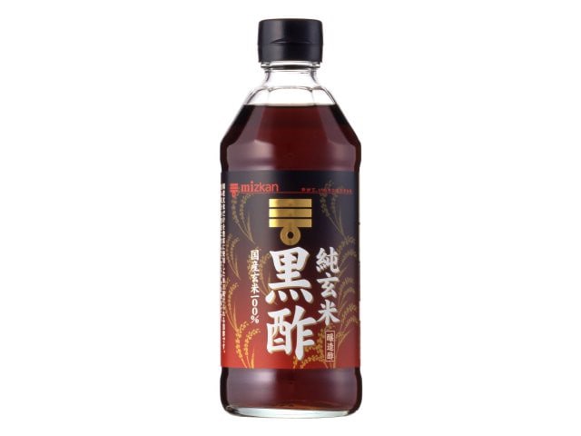 ミツカン純玄米黒酢500ml※軽（ご注文単位6個）【直送品】