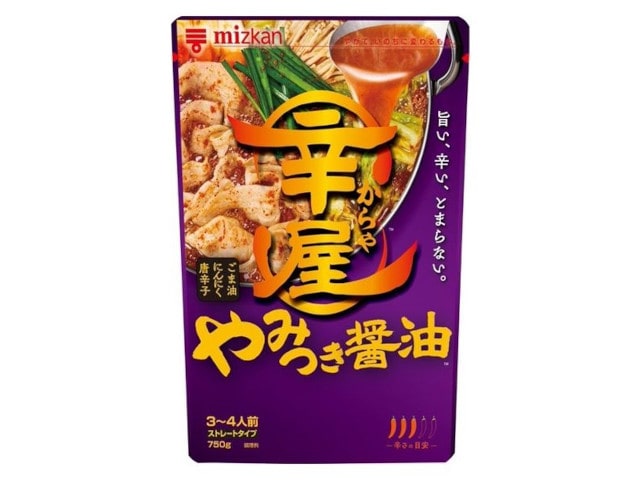 ミツカン辛屋やみつき醤油鍋つゆ750g※軽（ご注文単位12個）【直送品】