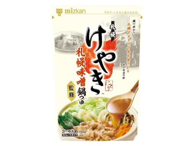 ミツカンけやき監修札幌味噌鍋つゆ750g※軽（ご注文単位12個）【直送品】