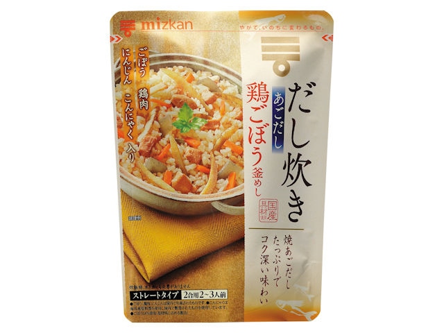 ミツカンだし炊きあごだし鶏ごぼう釜めし540g※軽（ご注文単位12個）【直送品】