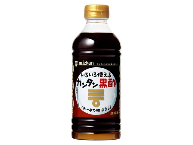 ミツカンカンタン黒酢500ml※軽（ご注文単位12個）【直送品】