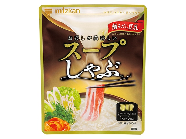 ミツカンスープしゃぶ極みだし豆乳84g※軽（ご注文単位12個）【直送品】