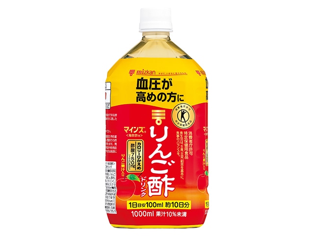 ミツカンマインズりんご酢ドリンクペット1L※軽（ご注文単位6個）【直送品】