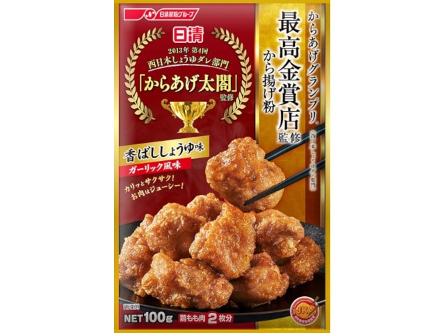 日清フーズからあげグランプリガーリック風味100g※軽（ご注文単位10個）【直送品】