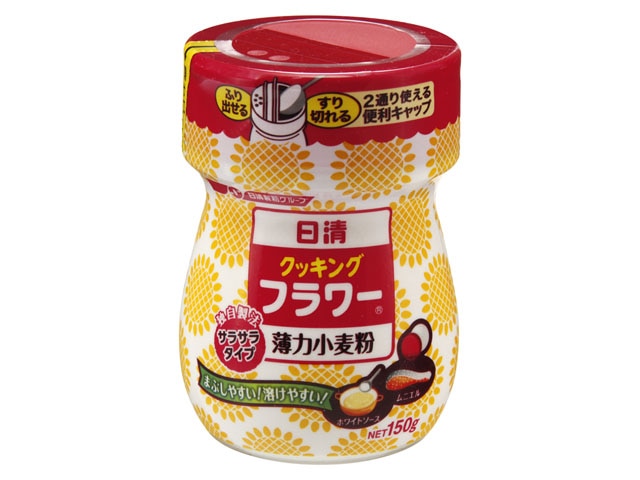 日清製粉クッキングフラワー150g※軽（ご注文単位24個）【直送品】