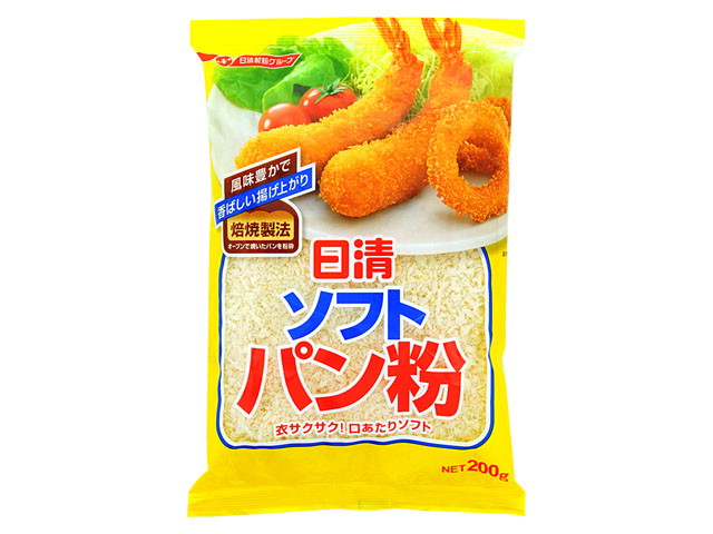 日清フーズソフトパン粉200g※軽（ご注文単位10個）【直送品】