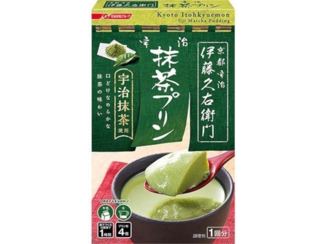 日清伊藤久右衛門宇治抹茶プリン50g※軽（ご注文単位6個）【直送品】