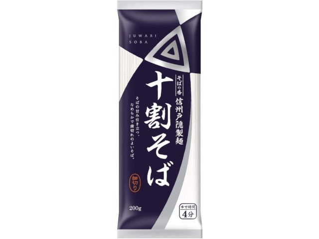 日清フーズ信州戸隠製麺そばの香十割そば200g※軽（ご注文単位20個）【直送品】