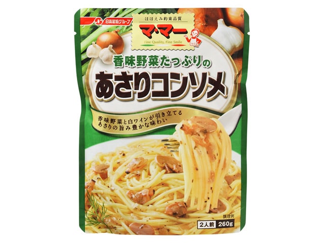 マ・マー香味野菜たっぷりあさりコンソメ260g※軽（ご注文単位6個）【直送品】