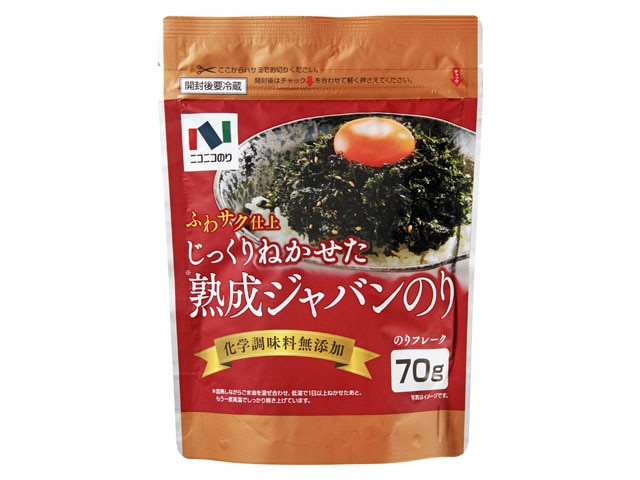 ニコニコ熟成ジャバンのりスタンダード70g※軽（ご注文単位10個）【直送品】