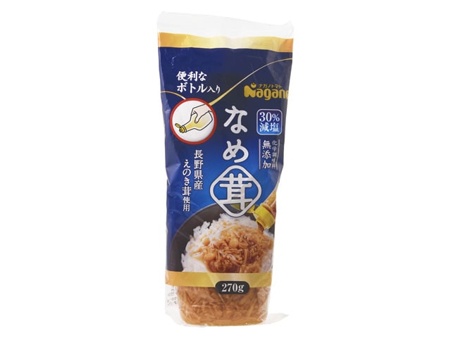 ナガノトマトなめ茸ボトル入270g※軽（ご注文単位10個）【直送品】