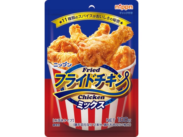 日本製粉オーマイフライドチキンミックス100g※軽（ご注文単位10個）【直送品】