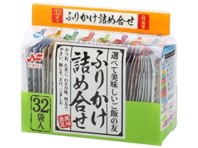 ニチフリふりかけ詰め合せ78g／32P※軽（ご注文単位10個）【直送品】