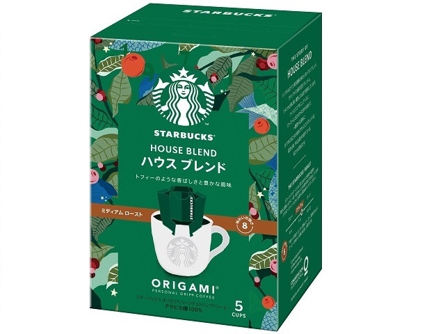 スターバックスオリガミパーソナルドリップハウスブレンド※軽（ご注文単位6個）【直送品】