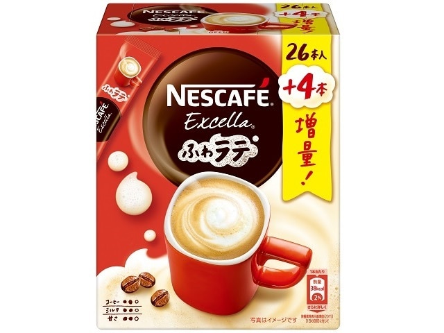 ネスカフェエクセラふわラテ26P195g※軽（ご注文単位6個）【直送品】