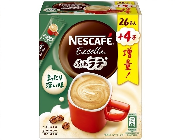 ネスカフェエクセラふわラテ深い味26P182g※軽（ご注文単位6個）【直送品】