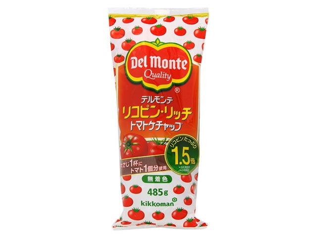 デルモンテリコピンリッチトマトケチャプ485g※軽（ご注文単位20個）【直送品】