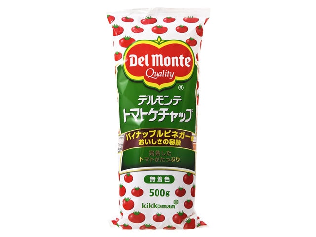 デルモンテトマトケチャップチューブ500g※軽（ご注文単位20個）【直送品】