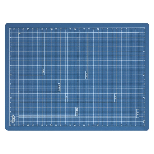 CTMO-A4 折りたたみカッティングマットA4 1枚 (ご注文単位1枚)【直送品】
