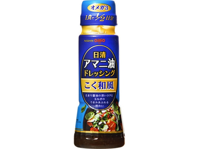 日清オイリオアマニ油ドレッシングこく和風160ml※軽（ご注文単位12個）【直送品】