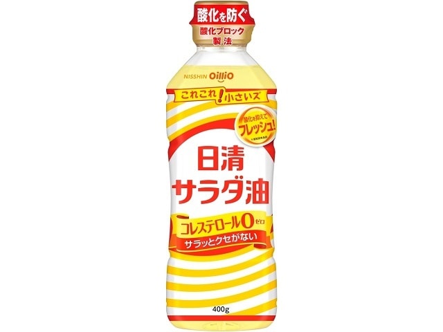 日清オイリオサラダ油400g※軽（ご注文単位10個）【直送品】