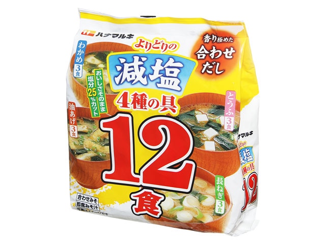 ハナマルキよりどり減塩12食※軽（ご注文単位10個）【直送品】