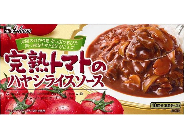 ハウス完熟トマトのハヤシライスソース184g※軽（ご注文単位10個）【直送品】