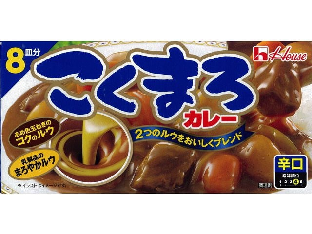 ハウスこくまろカレー辛口140g※軽（ご注文単位10個）【直送品】