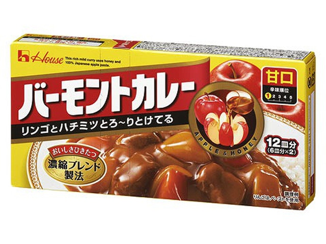 ハウスバーモントカレー甘口230g※軽（ご注文単位10個）【直送品】