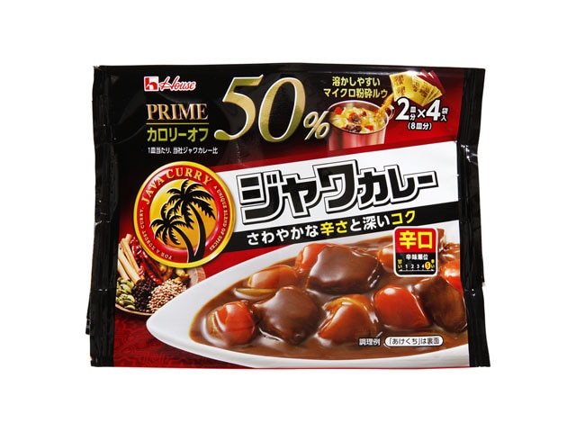 ハウスプライムジャワカレー辛口112g※軽（ご注文単位6個）【直送品】