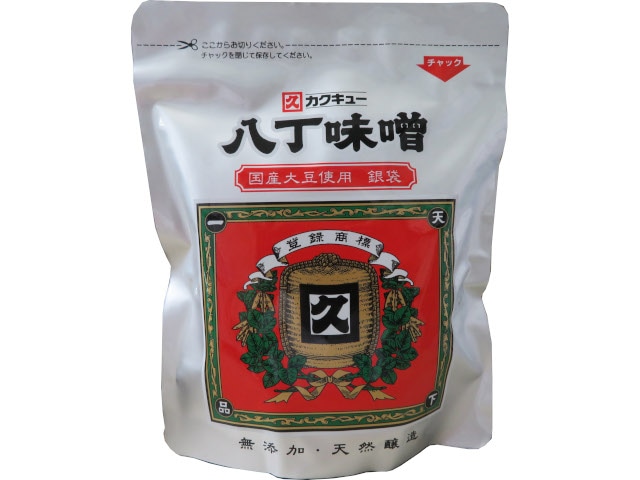 カクキュー国産大豆八丁味噌銀袋300g※軽（ご注文単位10個）【直送品】