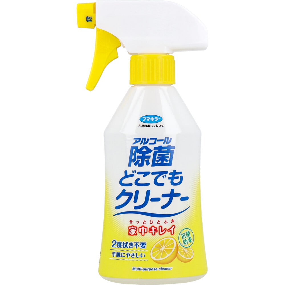 フマキラー　アルコール除菌 どこでもクリーナー 本体 300mL　1個（ご注文単位1個）【直送品】