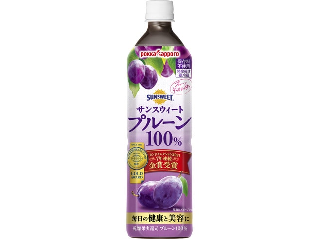 ポッカサンスウィートプルーン100％900ml※軽（ご注文単位12個）【直送品】