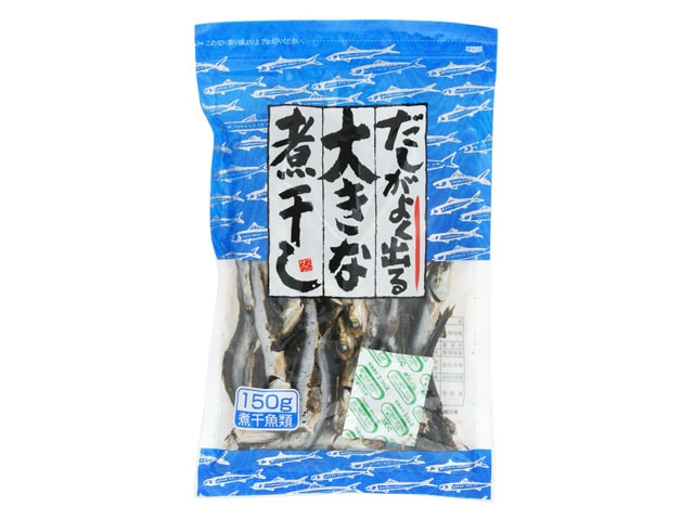 藤沢だしがよく出る大きな煮干し150g※軽（ご注文単位10個）【直送品】