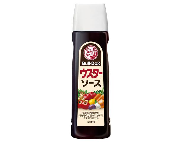 ブルドックウスターソースパック500ml※軽（ご注文単位10個）【直送品】