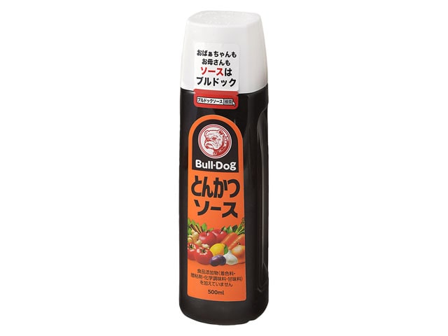 ブルドックとんかつソースパック500ml※軽（ご注文単位10個）【直送品】