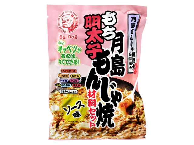 ブルドック月島もち明太もんじゃソース味106g※軽（ご注文単位5個）【直送品】