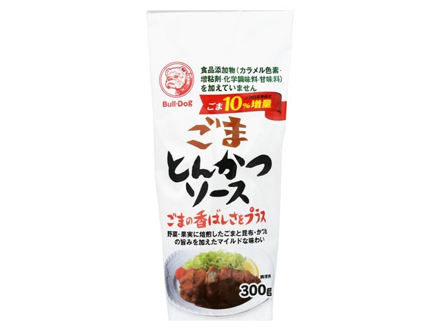 ブルドックごまとんかつソース300g※軽（ご注文単位10個）【直送品】