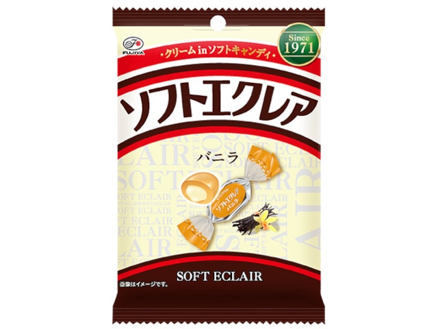 不二家ソフトエクレアバニラ45g※軽（ご注文単位10個）【直送品】