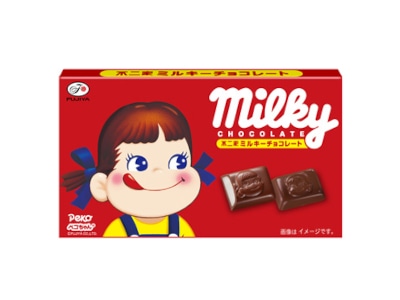 不二家ミルキーチョコレート12粒※軽（ご注文単位10個）【直送品】