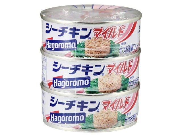 はごろもシーチキンマイルド70g×3個 ※軽（ご注文単位12個）【直送品】